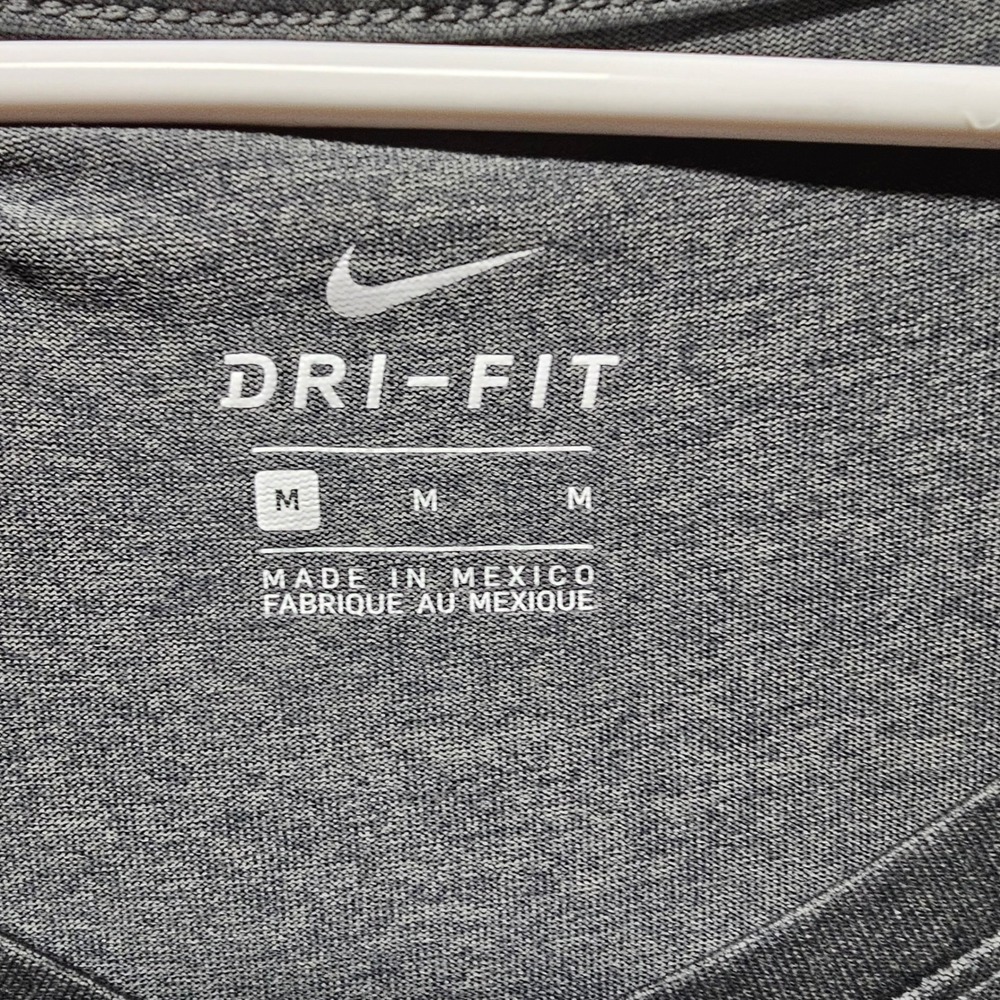 Nike LSU Tigers Dri-FIT Legend V-Neck Tee Grey W21548 Womens Medium - Picture 2 of 7